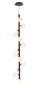 MOOSEE lampa wisząca COSMO VERTICAL M - czarna, złota MOOSEE lampa wisząca COSMO VERTICAL M - czarna, złota