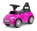 Milly Mally Pojazd Fiat 500 Pink Różowy jeździk auto dźwięki schowek realistyczny wygląd zabezpieczenie przed wywróceniem Milly Mally Pojazd Fiat 500 Pink Różowy jeździk auto dźwięki schowek realistyczny wygląd zabezpieczenie przed wywróceniem