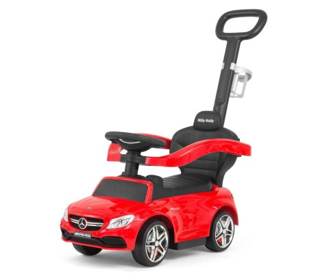 Milly Mally Pojazd z rączką MERCEDES-AMG C63 Coupe Red Milly Mally Pojazd z rączką MERCEDES-AMG C63 Coupe Red