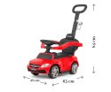 Milly Mally Pojazd z rączką MERCEDES-AMG C63 Coupe Red Milly Mally Pojazd z rączką MERCEDES-AMG C63 Coupe Red