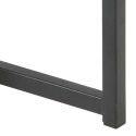 ACTONA Zestaw stolików kawowych Seaford blat dąb naturalny wykończony laminatem podstawa metal malowany proszkowo czarny ACTONA Zestaw stolików kawowych Seaford blat dąb naturalny wykończony laminatem podstawa metal malowany proszkowo czarny