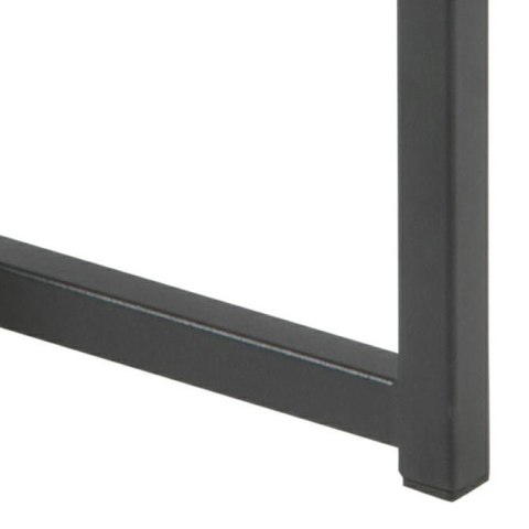ACTONA Zestaw stolików kawowych Seaford blat dąb naturalny wykończony laminatem podstawa metal malowany proszkowo czarny ACTONA Zestaw stolików kawowych Seaford blat dąb naturalny wykończony laminatem podstawa metal malowany proszkowo czarny