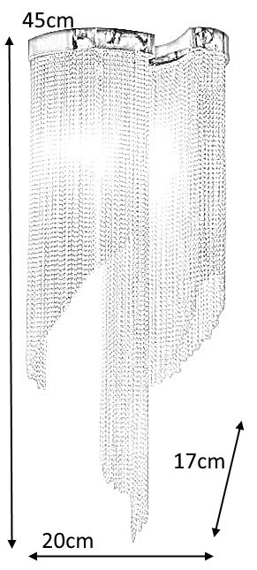 Kinkiet ATLANTA WALL - aluminium, stal Kinkiet ATLANTA WALL - aluminium, stal