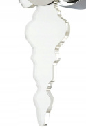 Kinkiet ICE 3D transparentny - akryl, metal chrom Kinkiet ICE 3D transparentny - akryl, metal chrom