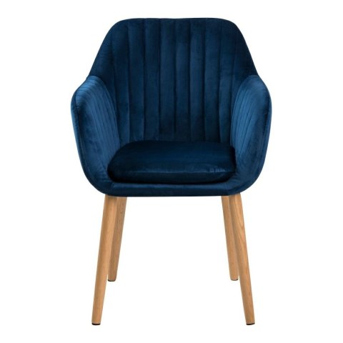 ACTONA Krzesło Emilia Velvet deep blue ACTONA Krzesło Emilia Velvet deep blue