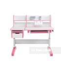 Fun Desk Libro Pink BIURKO REGULOWANE RÓŻOWY BIAŁY Fun Desk Libro Pink BIURKO REGULOWANE RÓŻOWY BIAŁY