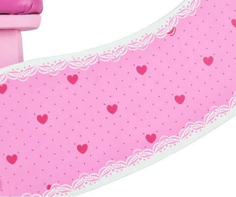 ROWEREK BIEGOWY TRÓJKOŁOWY DWUKOŁOWY POJAZD 2w1 Look Hearts Milly Mally RÓŻOWY CHODZIK PCHACZ 18m+ ROWEREK BIEGOWY TRÓJKOŁOWY DWUKOŁOWY POJAZD 2w1 Look Hearts Milly Mally RÓŻOWY CHODZIK PCHACZ 18m+