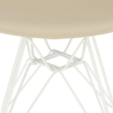 D2.DESIGN Krzesło P016 PP White beżowe D2.DESIGN Krzesło P016 PP White beżowe