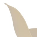 D2.DESIGN Krzesło P016 PP White beżowe D2.DESIGN Krzesło P016 PP White beżowe