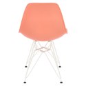 D2.DESIGN Krzesło P016 PP White dark peach D2.DESIGN Krzesło P016 PP White dark peach