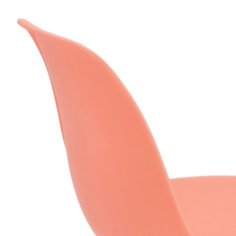 D2.DESIGN Krzesło P016 PP White dark peach D2.DESIGN Krzesło P016 PP White dark peach