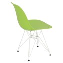 D2.DESIGN Krzesło P016 PP White zielone