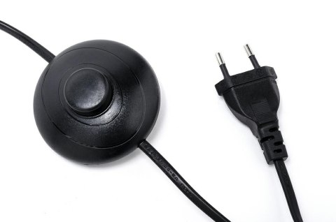King Home Lampa podłogowa HOLMES złota błyszcząca stal węglowa czarny klosz tkanina usztywniona laminatem 1xE27 King Home Lampa podłogowa HOLMES złota błyszcząca stal węglowa czarny klosz tkanina usztywniona laminatem 1xE27