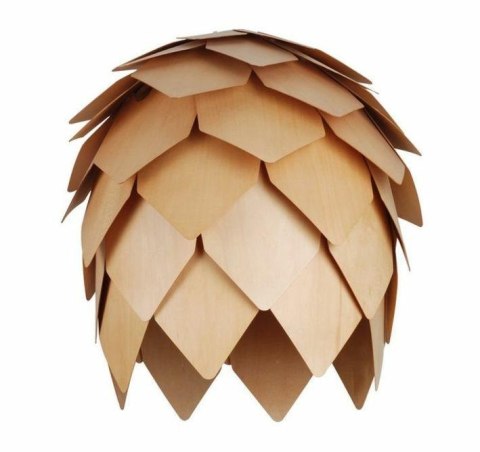 King Home Lampa wisząca CONO 43 sklejka kolor naturalny E27 King Home Lampa wisząca CONO 43 sklejka kolor naturalny E27