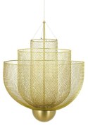 King Home Lampa wisząca ILLUSION S złota - LED metalowa siateczka King Home Lampa wisząca ILLUSION S złota - LED metalowa siateczka