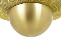 King Home Lampa wisząca ILLUSION S złota - LED metalowa siateczka King Home Lampa wisząca ILLUSION S złota - LED metalowa siateczka