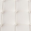 D2.DESIGN Podnóżek BA1 biały skóra naturalna D2.DESIGN Podnóżek BA1 biały skóra naturalna