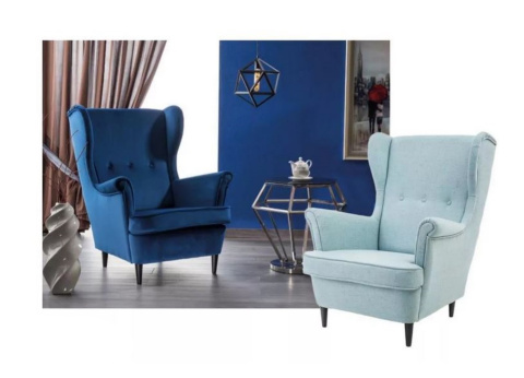 SIGNAL FOTEL LORD VELVET GRANATOWY BLUVEL 86 / WENGE SIGNAL FOTEL LORD VELVET GRANATOWY BLUVEL 86 / WENGE