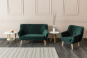 SIGNAL SOFA NORDIC 2 KOLOR MORSKI TAPICERKA CABLO 09 / BUK SIGNAL SOFA NORDIC 2 KOLOR MORSKI TAPICERKA CABLO 09 / BUK