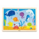 Viga Viga 50200 Puzzle na podkładce 24 elementy - ocean Viga Viga 50200 Puzzle na podkładce 24 elementy - ocean