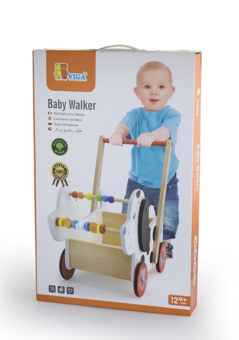 Viga Viga 50290c Wózek pchacz edukacyjny piesek Viga Viga 50290c Wózek pchacz edukacyjny piesek