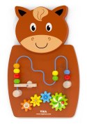 Viga Viga 50678 Sensoryczna tablica manipulacyjna - konik Viga Viga 50678 Sensoryczna tablica manipulacyjna - konik