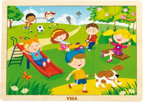 Viga Viga 51269 Puzzle cztery pory roku - wiosna