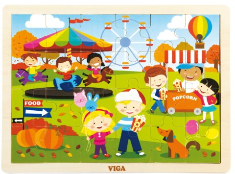 Viga Viga 51271 Puzzle cztery pory roku - jesień Viga Viga 51271 Puzzle cztery pory roku - jesień