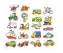 Viga Viga 58924vg Magnesy pojazdy drewno wielokolorowe Viga Viga 58924vg Magnesy pojazdy drewno wielokolorowe