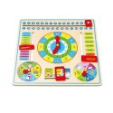 Viga Viga 59872 Tablica manipulacyjna kalendarz z zegarem Viga Viga 59872 Tablica manipulacyjna kalendarz z zegarem