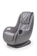 Halmar DOPIO fotel wypoczynkowy z funkcją masażu popielaty