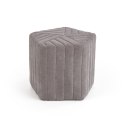 Halmar pufa HEXA 2 tkanina, kolor popielaty 45x45 Halmar pufa HEXA 2 tkanina, kolor popielaty 45x45