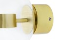 King Home Kinkiet LED CAPRI WALL 1 złoty - aluminium szkło transparentny King Home Kinkiet LED CAPRI WALL 1 złoty - aluminium szkło transparentny