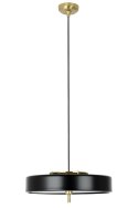 King Home Lampa wisząca ARTE czarna - aluminium metal złoty tworzywo 3xE14 King Home Lampa wisząca ARTE czarna - aluminium metal złoty tworzywo 3xE14