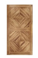 Halmar ława MAZZOLA orzechowy / czarny, MDF+okleina naturalna, stal malowana Halmar ława MAZZOLA orzechowy / czarny, MDF+okleina naturalna, stal malowana