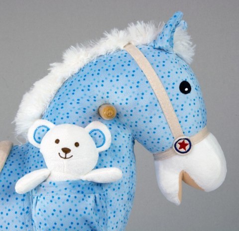 Milly Mally Koń Konik na biegunach Pony Blue Milly Mally Koń Konik na biegunach Pony Blue