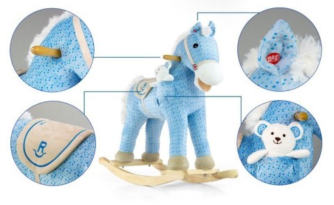 Milly Mally Koń Konik na biegunach Pony Blue Milly Mally Koń Konik na biegunach Pony Blue