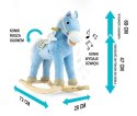 Milly Mally Koń Konik na biegunach Pony Blue