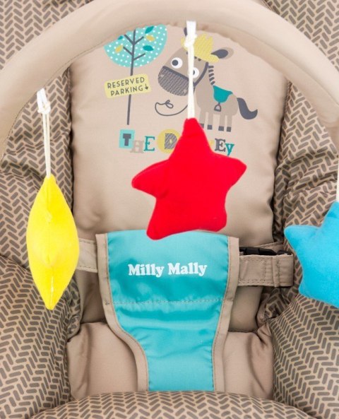 Milly Mally Leżaczek Milly Khaki Safari Milly Mally Leżaczek Milly Khaki Safari