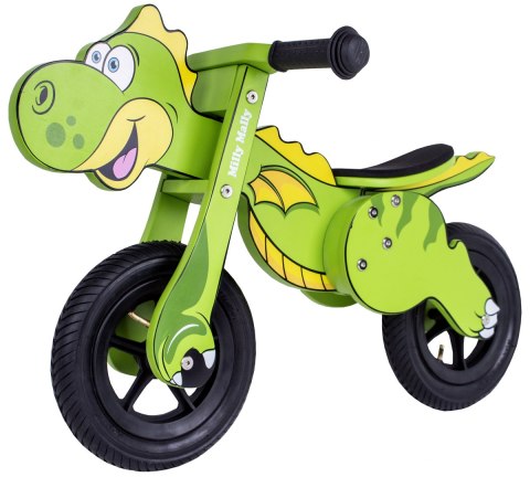 Milly Mally Rowerek Biegowy Dino Mini Green