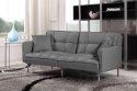 SOFA KANAPA ROZKŁADANA ROBERTO Halmar FUNKCJA SPANIA tapicerowana CIEMNY POPIELATY TKANINA SOFA KANAPA ROZKŁADANA ROBERTO Halmar FUNKCJA SPANIA tapicerowana CIEMNY POPIELATY TKANINA