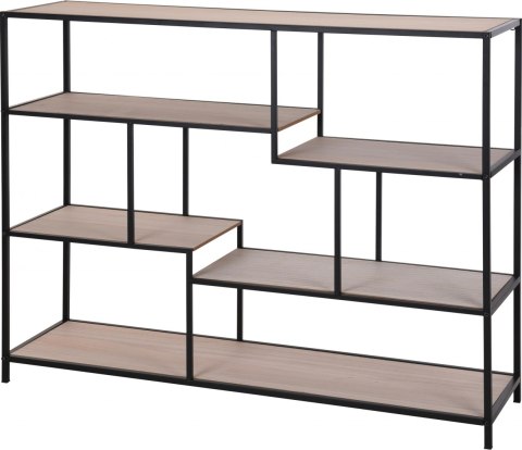 Intesi Regał Seaford 2 M dąb metal Intesi Regał Seaford 2 M dąb metal