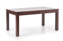 Halmar stół SEWERYN prostokątny rozkładany ciemny orzech (160-300x90x76 cm) blat płyta laminowana obrzeża ABS MDF laminowany Halmar stół SEWERYN prostokątny rozkładany ciemny orzech (160-300x90x76 cm) blat płyta laminowana obrzeża ABS MDF laminowany