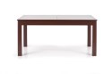 Halmar stół SEWERYN prostokątny rozkładany ciemny orzech (160-300x90x76 cm) blat płyta laminowana obrzeża ABS MDF laminowany Halmar stół SEWERYN prostokątny rozkładany ciemny orzech (160-300x90x76 cm) blat płyta laminowana obrzeża ABS MDF laminowany