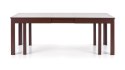 Halmar stół SEWERYN prostokątny rozkładany ciemny orzech (160-300x90x76 cm) blat płyta laminowana obrzeża ABS MDF laminowany Halmar stół SEWERYN prostokątny rozkładany ciemny orzech (160-300x90x76 cm) blat płyta laminowana obrzeża ABS MDF laminowany