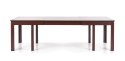 Halmar stół SEWERYN prostokątny rozkładany ciemny orzech (160-300x90x76 cm) blat płyta laminowana obrzeża ABS MDF laminowany Halmar stół SEWERYN prostokątny rozkładany ciemny orzech (160-300x90x76 cm) blat płyta laminowana obrzeża ABS MDF laminowany