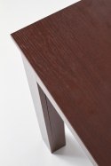 Halmar stół SEWERYN prostokątny rozkładany ciemny orzech (160-300x90x76 cm) blat płyta laminowana obrzeża ABS MDF laminowany Halmar stół SEWERYN prostokątny rozkładany ciemny orzech (160-300x90x76 cm) blat płyta laminowana obrzeża ABS MDF laminowany