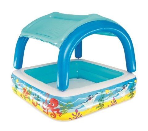 Bestway Bestway 52192 BASEN DMUCHANY Z DASZKIEM RAFA KORALOWA 1.40m x1.40m x1.14m NIEBIESKO- ŻÓŁTY daszek zdejmowany 265 l Bestway Bestway 52192 BASEN DMUCHANY Z DASZKIEM RAFA KORALOWA 1.40m x1.40m x1.14m NIEBIESKO- ŻÓŁTY daszek zdejmowany 265 l