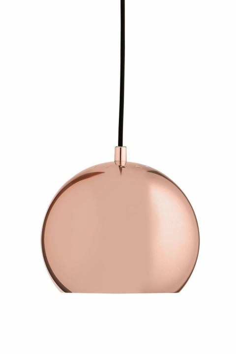 FRANDSEN lampa wisząca w kształcie kuli BALL S kolor miedziany wykończenie lustrzane