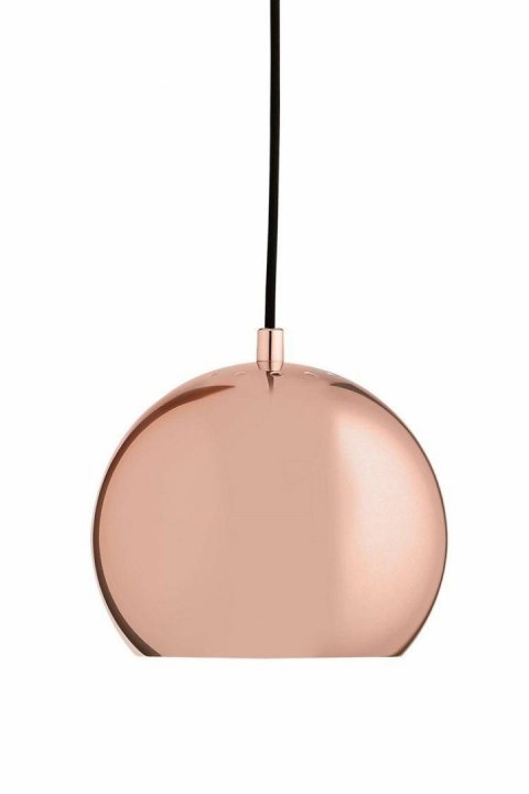 FRANDSEN lampa wisząca w kształcie kuli BALL S kolor miedziany wykończenie lustrzane FRANDSEN lampa wisząca w kształcie kuli BALL S kolor miedziany wykończenie lustrzane